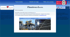 Desktop Screenshot of flamtron.hr